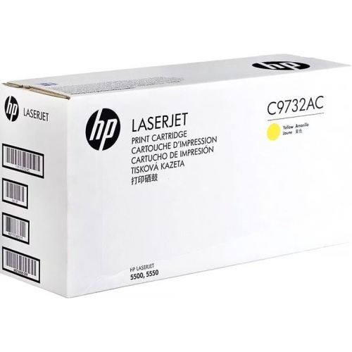 Тонер-картридж HP C9732AC 645A Yellow Contract Original LaserJet Toner Cartridge Ylw Contr LJ