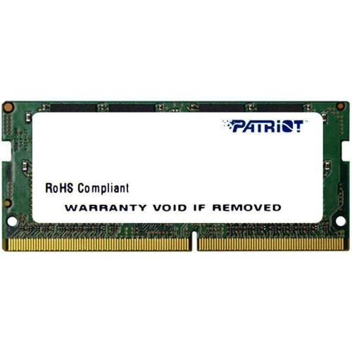 ОЗУ Patriot PSD416G26662S DDR4 16Gb 2666MHz RTL PC4-21300 CL19 SO-DIMM 260-pin 1.2В dual rank