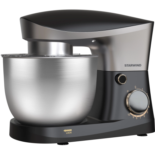 Миксер StarWind SPM2251 черный/серебристый
