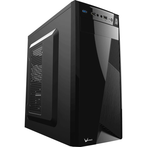 Корпус FORMULA (AEROCOOL) CS-1101 black MidiTower (ATX, mATX, miniITX, без БП, 2хUSB2.0+USB3.0)