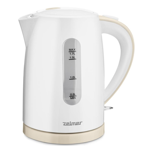 Чайник ZELMER ZCK7616I белый бежевый