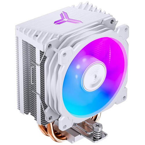 Кулер JONSBO CR-1400 E White LGA1700/1200/115X/AM5/AM4 (TDP 180W, PWM, 92mm Dynamic Multi-Color LED Fan, 4 тепловые трубки, белый, 4-pin)
