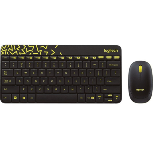 Клавиатура и мышь Logitech Wireless Nano MK240 Black (920-008213)