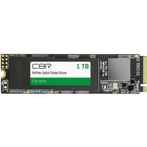 SSD CBR SSD-001TB-M.2-LT22, серия Lite 1024 GB, M.2 2280, PCIe 3.0 x4, NVMe 1.3