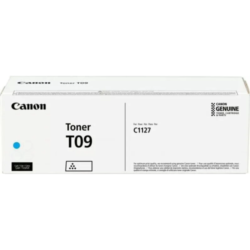 Тонер Canon T09 CY 3019C006 голубой туба для копира i-Sensys X C1127iF/C1127i/C1127P