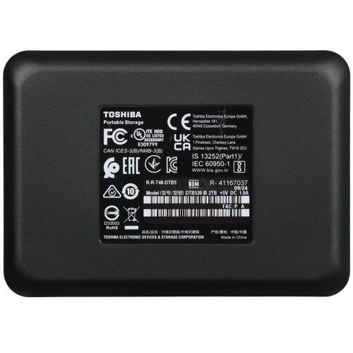 2 ТБ Внешний HDD Toshiba Canvio Basics [HDTB520YK3AA]