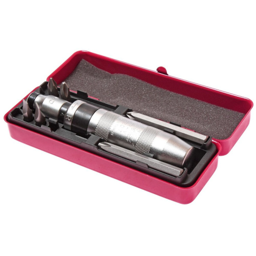 Отвертка ударная с битами JTC 3207 6шт/1/20