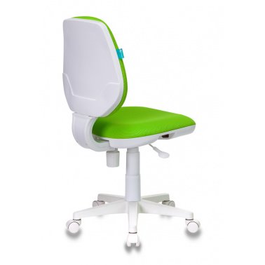 Кресло детское Бюрократ CH-W213/TW-18 салатовый TW-18 (пластик белый)