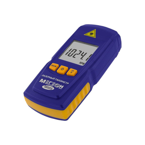Тахометр лазерный МЕГЕОН 18005 (к0000017665) бесконтактный