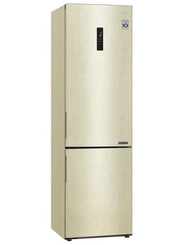 Холодильник с морозильником   LG GA-B509CESL бежевый