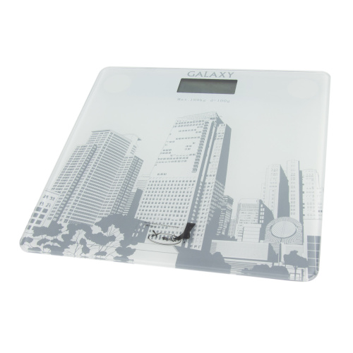 Весы Galaxy GL4803 белый/рисунок