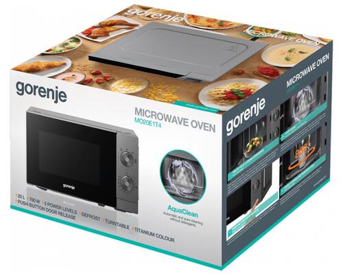 Микроволновая печь Gorenje MO20E1T4 серый