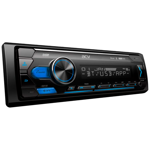Автомагнитола ACV ADX-905BM 1DIN 4x50Вт