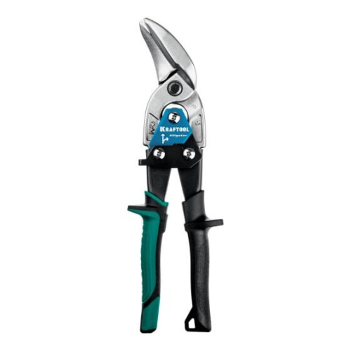 Ножницы по металлу KRAFTOOL Alligator 2328-OR Правые усиленные, с выносом, 250мм