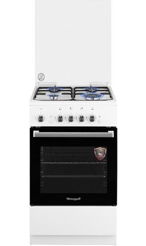 Газовая плита Weissgauff WGS G4G02 WS белый