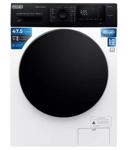 Стирально-сушильная машина Delonghi LA 8654 VI AURORA белый