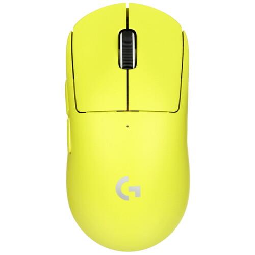 Мышь беспроводная Logitech G PRO X SUPERLIGHT [910-007133] желтый