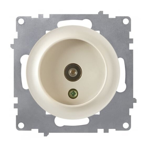 Розетка антенная OneKeyElectro 1E21101301 (2172796) TV, бежевый