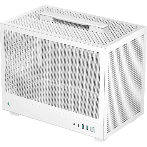 Корпус Deepcool CH160 Mesh WH без БП, белый, Mini-ITX
