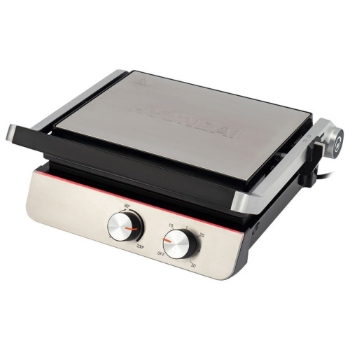 Электрогриль Hyundai HYG-5047 черный/черный