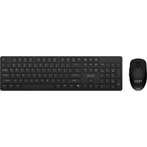 Клавиатура + мышь MSI Forge K200 W Combo MS-8ZA4 (S11-43RU304-Y92) клав черный мышь черный