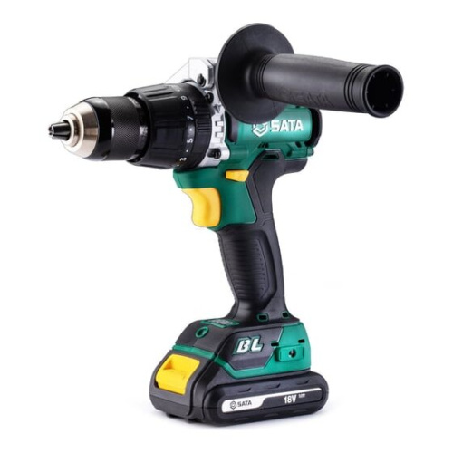 Дрель-шуруповёрт Sata 51012 ударная 2АКБ+ЗУ