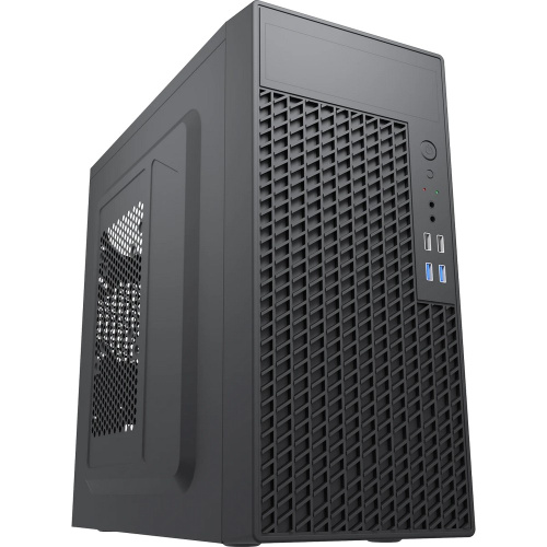 Корпус Foxline Forza FZ-055-SX450-U32 mATX, 450W, 2xUSB2.0+2xUSB3.0, Black, w/o Fan, 8 cm PSU, power cord