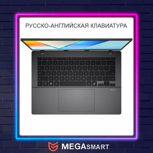 ASUS Vivobook S14 OLED M3407HA Ноутбук 14", AMD Ryzen 7 260, RAM 16 ГБ, SSD 512 ГБ