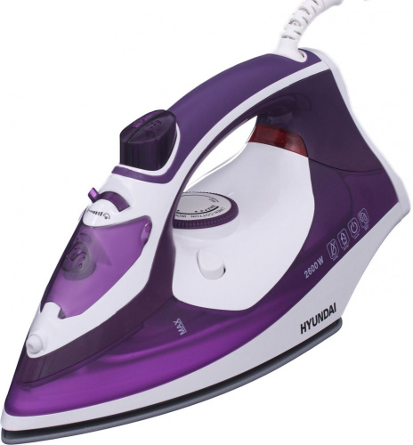 Утюг Hyundai H-SI01564 фиолетовый/белый