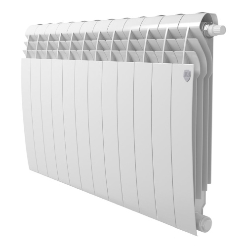 Биметаллический радиатор отопления Royal Thermo BiLiner 500 Bianco Traffico VR80 12 секций