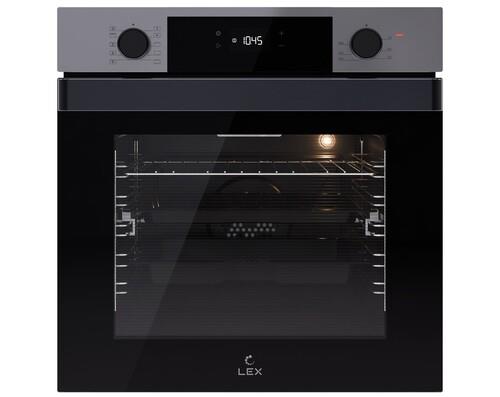 Электрический духовой шкаф LEX EDP 610 IX Wide Series серебристый