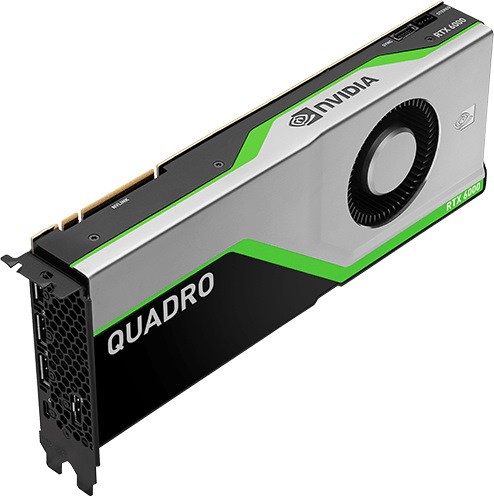 Видеокарта PNY VCQRTX6000-SB VGA NVIDIA Quadro RTX 6000,24 GB GDDR6/384 bit, PCI Express 3.0 x16, 4xDP+VirtualLink