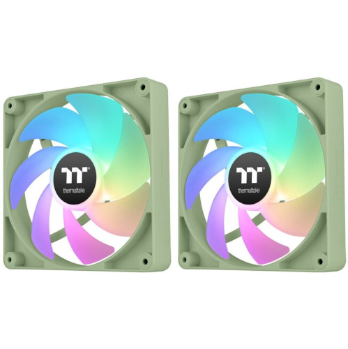 Вентилятор Thermaltake CT140 Sync Matcha ARGB зеленый (CL-F203-PL14MG-A) 4-pin 30.5dB Ret
