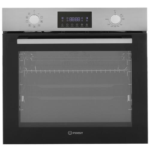 Электрический духовой шкаф Indesit IFE 3841 JC IX серебристый