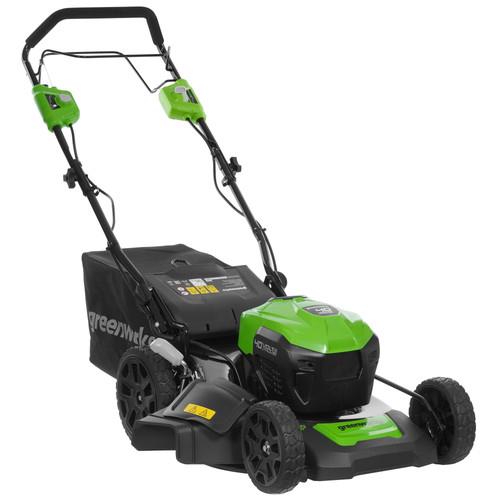 Газонокосилка аккумуляторная GreenWorks GD40LM46SP 40V