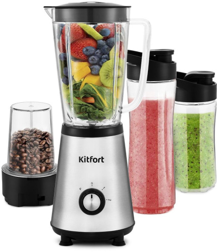 Блендер Kitfort КТ-1340-3 серебристый