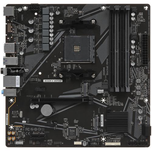 Материнская плата GIGABYTE B550M K WIFI6E
