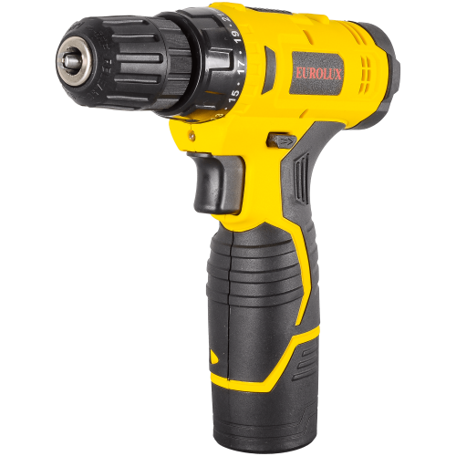 Дрель-шуруповерт Eurolux ДА-12/1Li 72/14/37