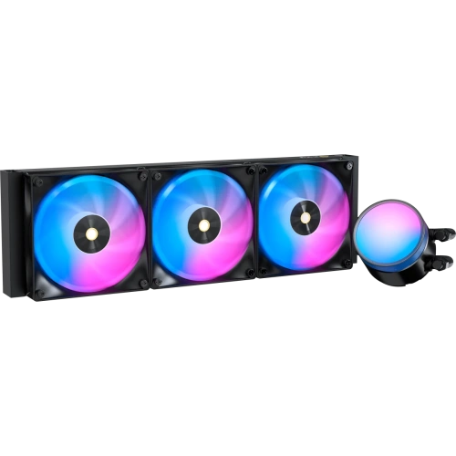 Вентилятор Ocypus Delta L36 BK ARGB V2, 360mm, ARGB Pump, 3x120mm ARGB fans, LGA115X/1200/1700/18XX, AM4/AM5