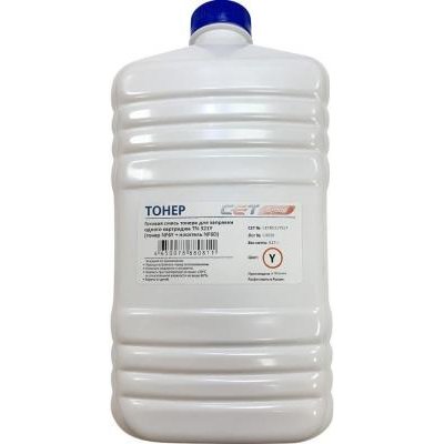 Тонер Cet NF6Y/NF6D CET8521Y527 желтый бутылка 527гр. (в компл.:девелопер) для принтера Konica Minolta Bizhub C224/284/364