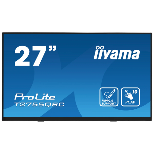 Монитор Iiyama ProLite T2755QSC-B1 черный