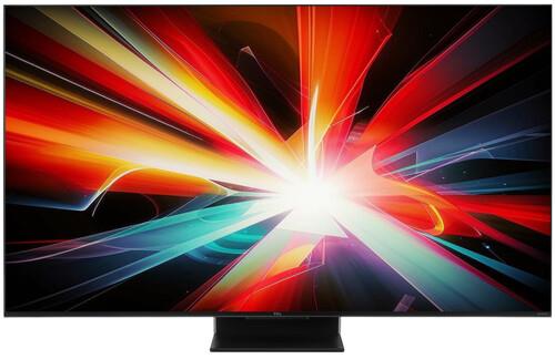 	55" Телевизор TCL 55C755 черный LED 3840x2160, 4K Ultra HD, 144 Гц,, Wi-Fi, Smart TV, Google TV