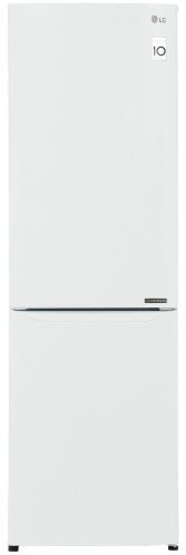 Холодильник с морозильником LG GA-B419SWJL белый