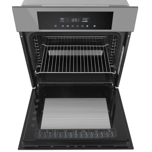 Электрический духовой шкаф MAUNFELD AEOD60103S серебристый