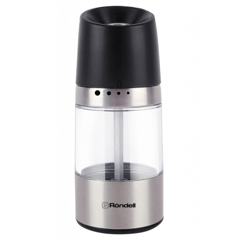 Мельница для перца/соли Rondell Piquant RD-1106 стальной/черный