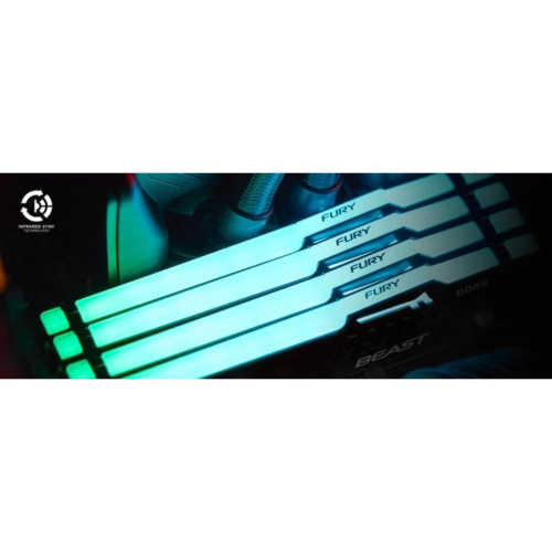 ОЗУ Kingston Fury Beast KF564C32BBAK2-32 DDR5 - 2x 16ГБ 6400МГц, DIMM, Ret
