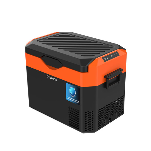 Автохолодильник Бирюса НС-30P7 оранжево-черный