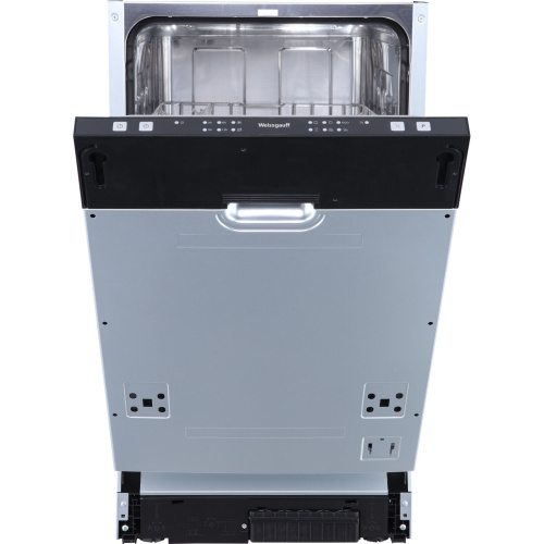Встраиваемая посудомоечная машина Weissgauff BDW 4026  9 комплектов посуды, 6 программ, Интенсивная, Эко, Стекло, Универсальная, 90 минут, Быстрая 30 минут, таймер, индикатор соли и ополаскивателя, электронное управление, дозагрузка посуды, серый металлик