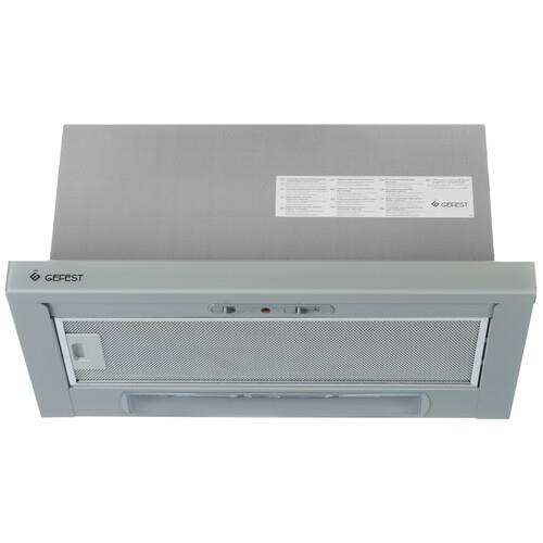 Вытяжка телескопическая Gefest ВО 4601 К6 серый/серебристый