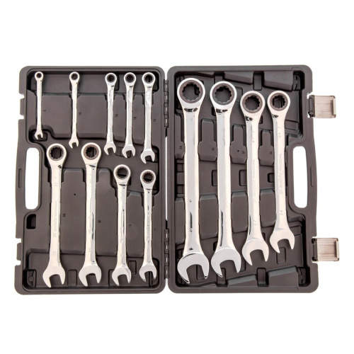 Набор ключей комбинированных MATRIX 14797 трещоточных 13 шт.